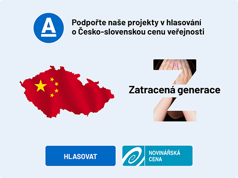 Podpořte naše projekty v hlasování o Česko-slovenskou cenu veřejnosti